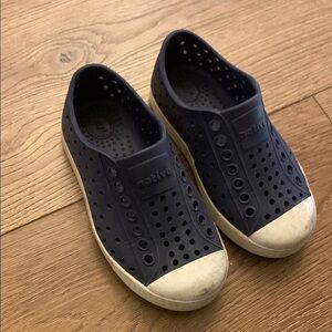 Native Blue Water Shoes with Perforated Design